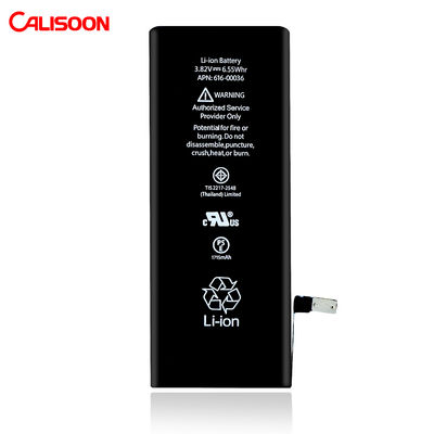 Batteries de remplacement CE pour Iphone 6 Li-ion rechargeable 3.8V