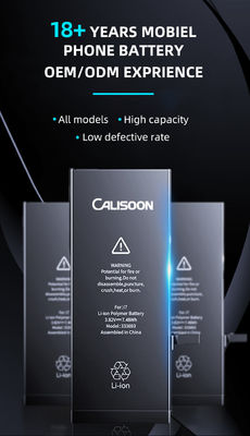 Batteries de remplacement CE pour Iphone 6 Li-ion rechargeable 3.8V