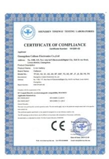 Chine Guangzhou Yoodertumn Electronics Co., Ltd certifications